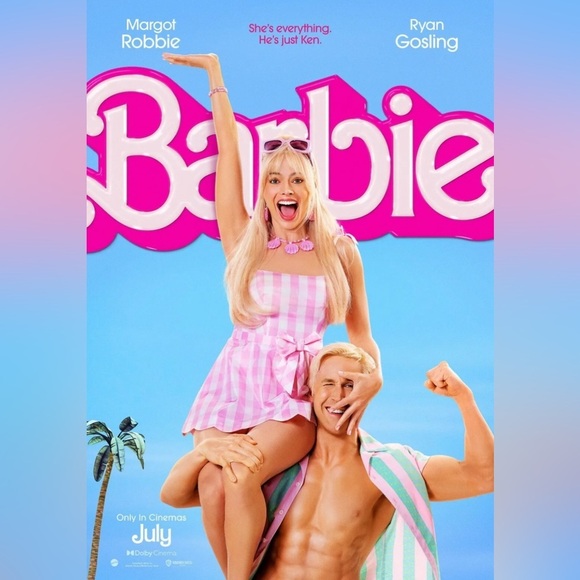 Barbie Other - Authentic OriginalGlossy BARBIE Poster Great For Home Wall Art  27”x40”